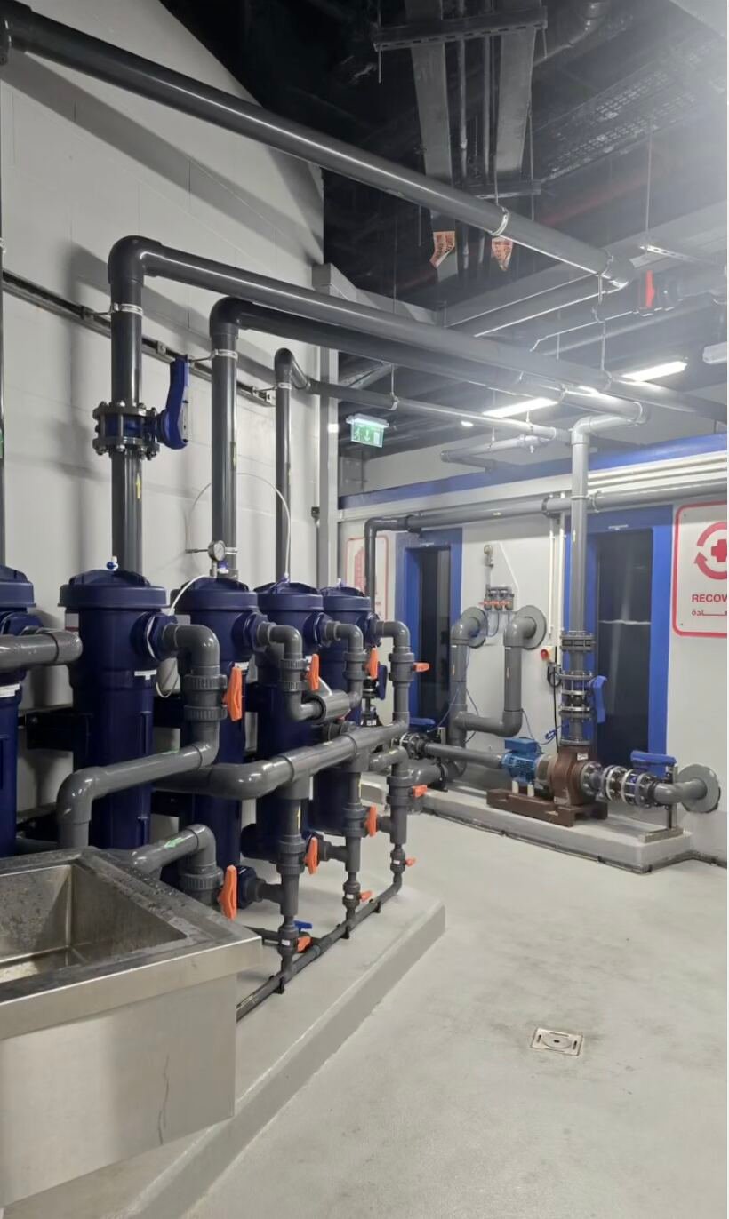 MEP filtration plant room